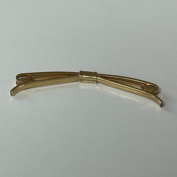 Gold-Tone Collar Bar Set of 2 - Swank and Krementz - Picture 4 of 10